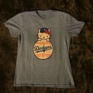 Hello Kitty 2018 Sanrio Dodgers T-Shirt